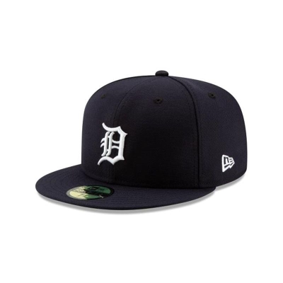 Detroit Tigers Gorra | New Era MLB 2019 Authentic Collection 59fifty Fitted Cap Mexico - Azules